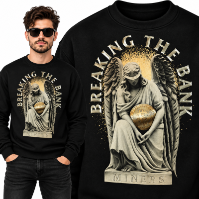 BLUZA ŚMIESZNA  BREAKING THE BANK